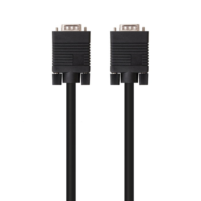 Nanocable Cable VGA HDB15 Macho a Macho 1,8 m Negro Nanocable Cable VGA HDB15 Macho a Macho 1,8 m Negro